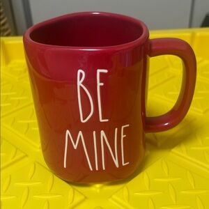 Red Ceramic Mug - Be Mine